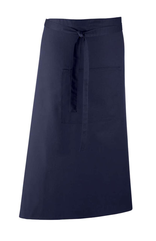 'COLOURS COLLECTION’ BAR APRON WITH POCKET - Navy - Main