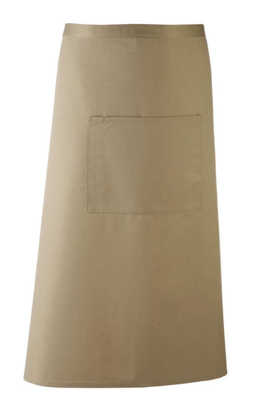 'COLOURS COLLECTION’ BAR APRON WITH POCKET - Olive - Main