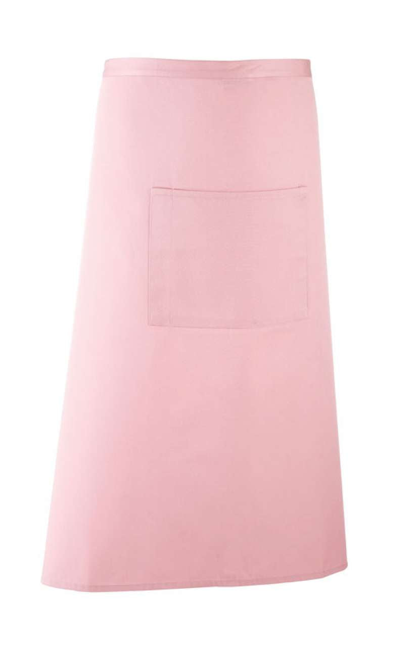 'COLOURS COLLECTION’ BAR APRON WITH POCKET - Pink - Main