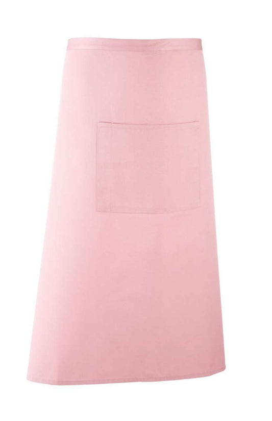 'COLOURS COLLECTION’ BAR APRON WITH POCKET - Pink - Main