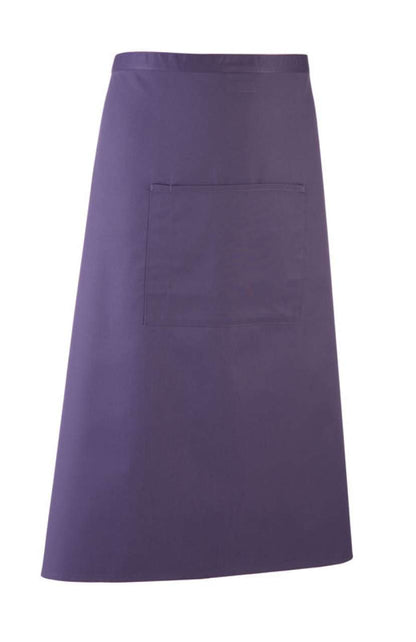 'COLOURS COLLECTION’ BAR APRON WITH POCKET - Purple - Main