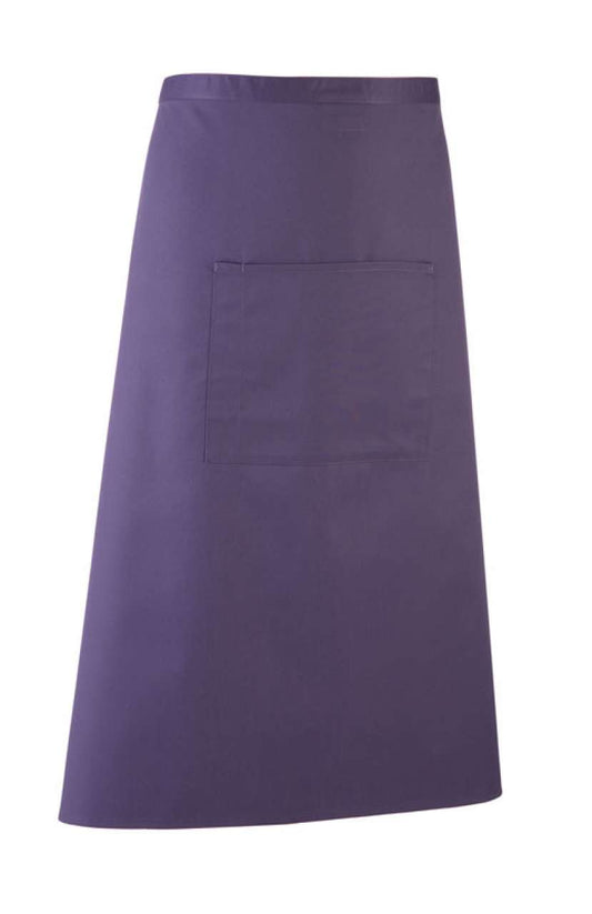 'COLOURS COLLECTION’ BAR APRON WITH POCKET - Purple - Main
