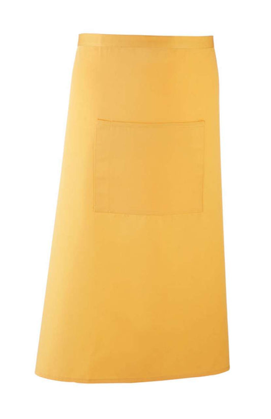'COLOURS COLLECTION’ BAR APRON WITH POCKET - Sunflower - Main