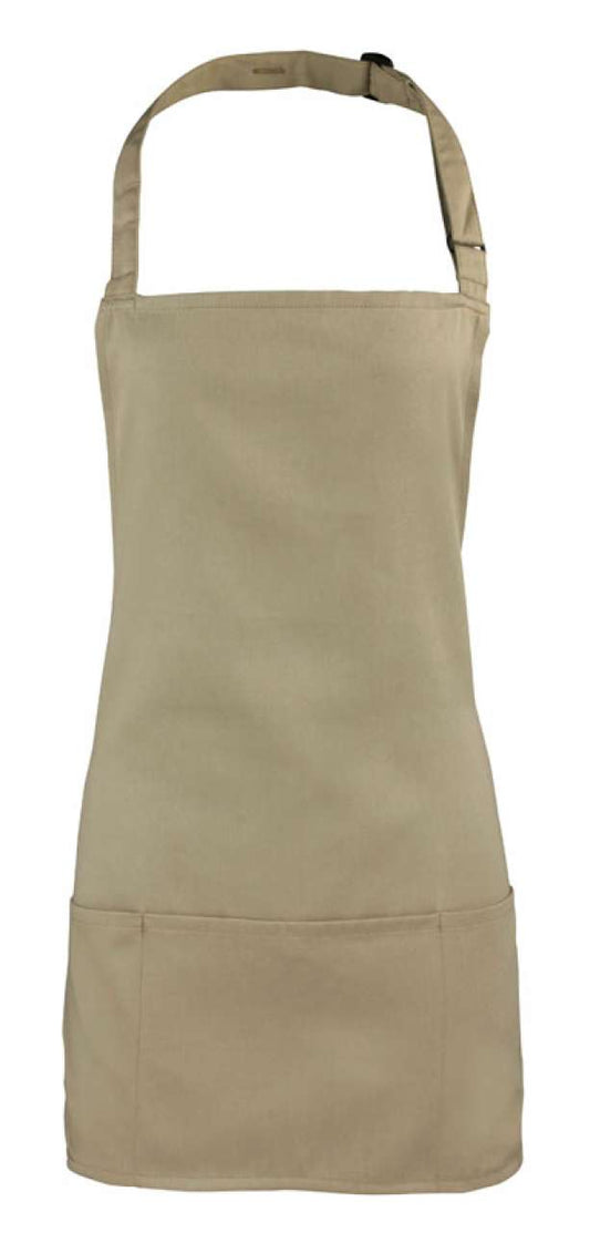 'COLOURS COLLECTION’ 2 IN 1 APRON - Khaki - Main