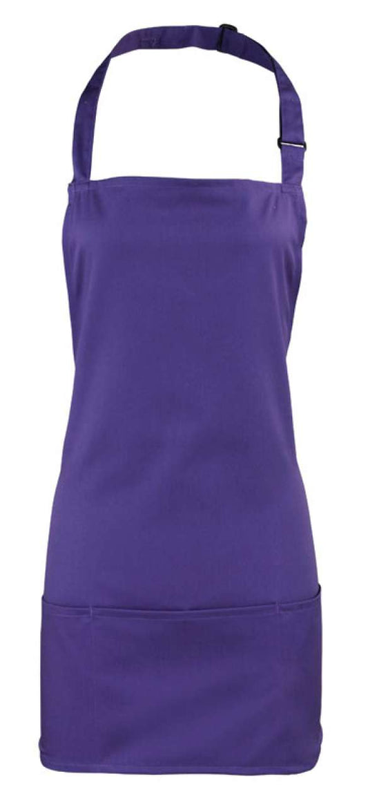 'COLOURS COLLECTION’ 2 IN 1 APRON - Purple - Main