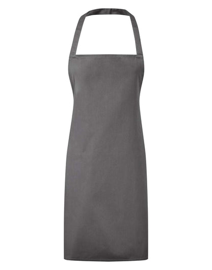 'ESSENTIAL' BIB APRON - Dark Grey - Main