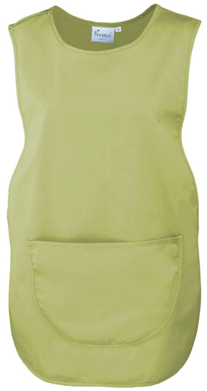 WOMEN'S POCKET TABARD - Lime - Main