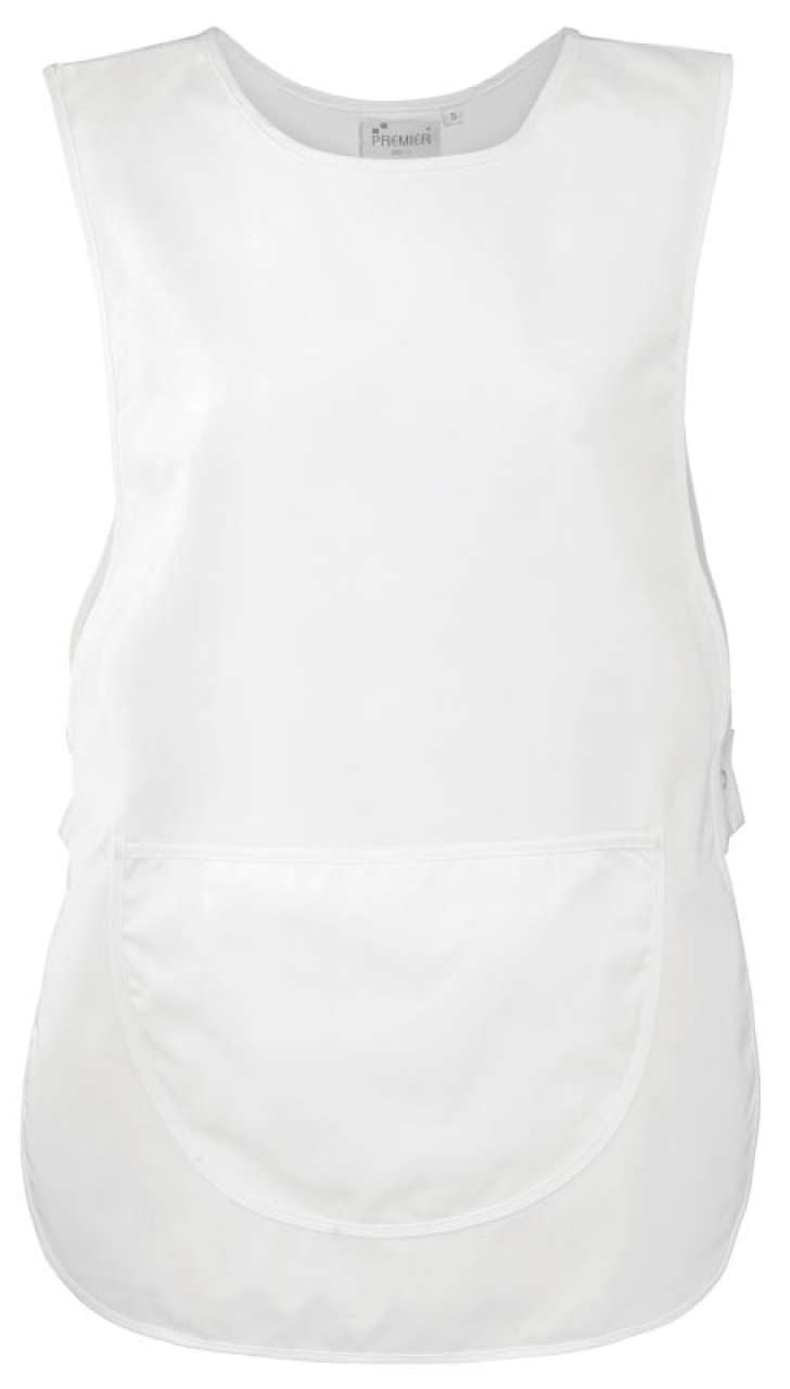 WOMEN'S POCKET TABARD - White - Main