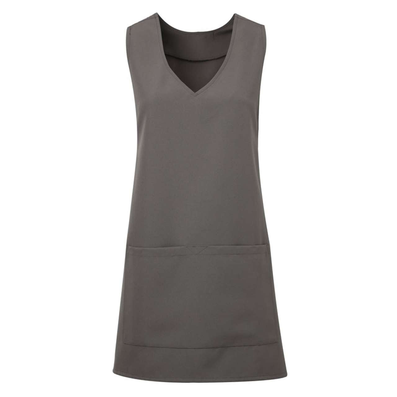 ‘TULIP' WRAP AROUND TUNIC - Dark Grey - Main