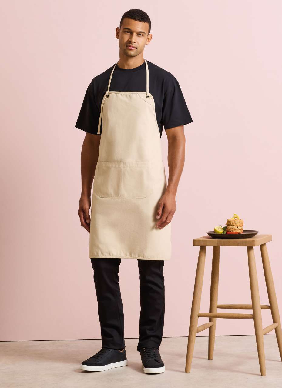 'ARTISAN'S CHOICE' DOUBLE POCKET CANVAS APRON