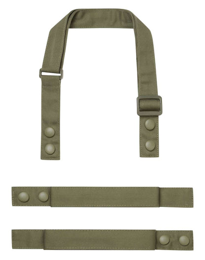 'COLOURS ' SWAP & POP APRON - STRAP - Olive