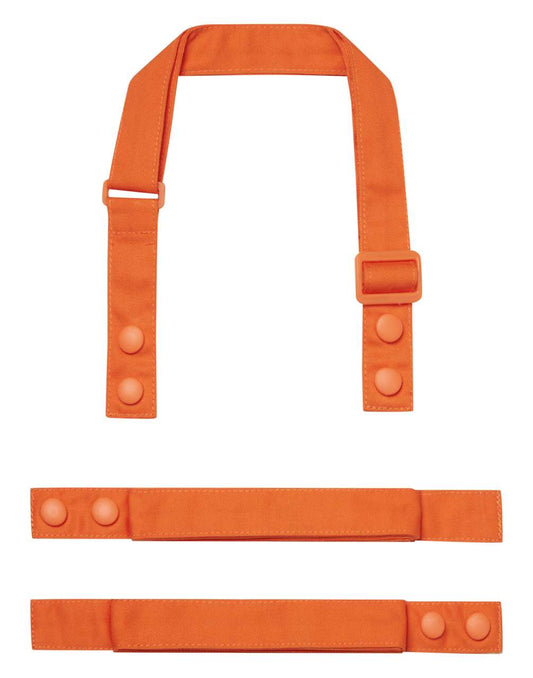 'COLOURS ' SWAP & POP APRON - STRAP - Orange