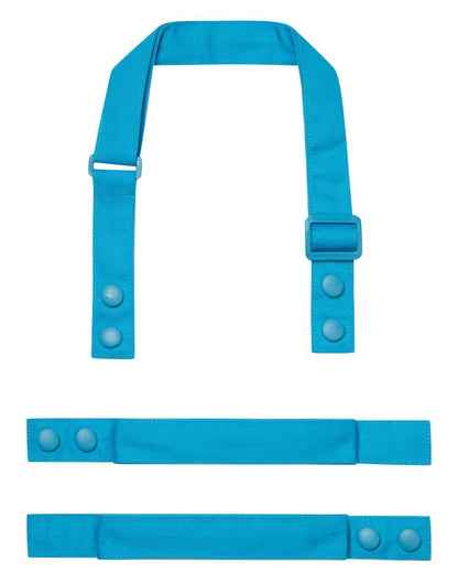'COLOURS ' SWAP & POP APRON - STRAP - Turquoise