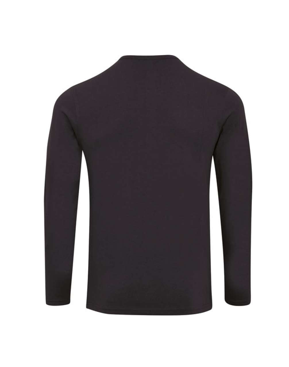 MEN'S LONG JOHN ROLL SLEEVE TEE - Black - Main