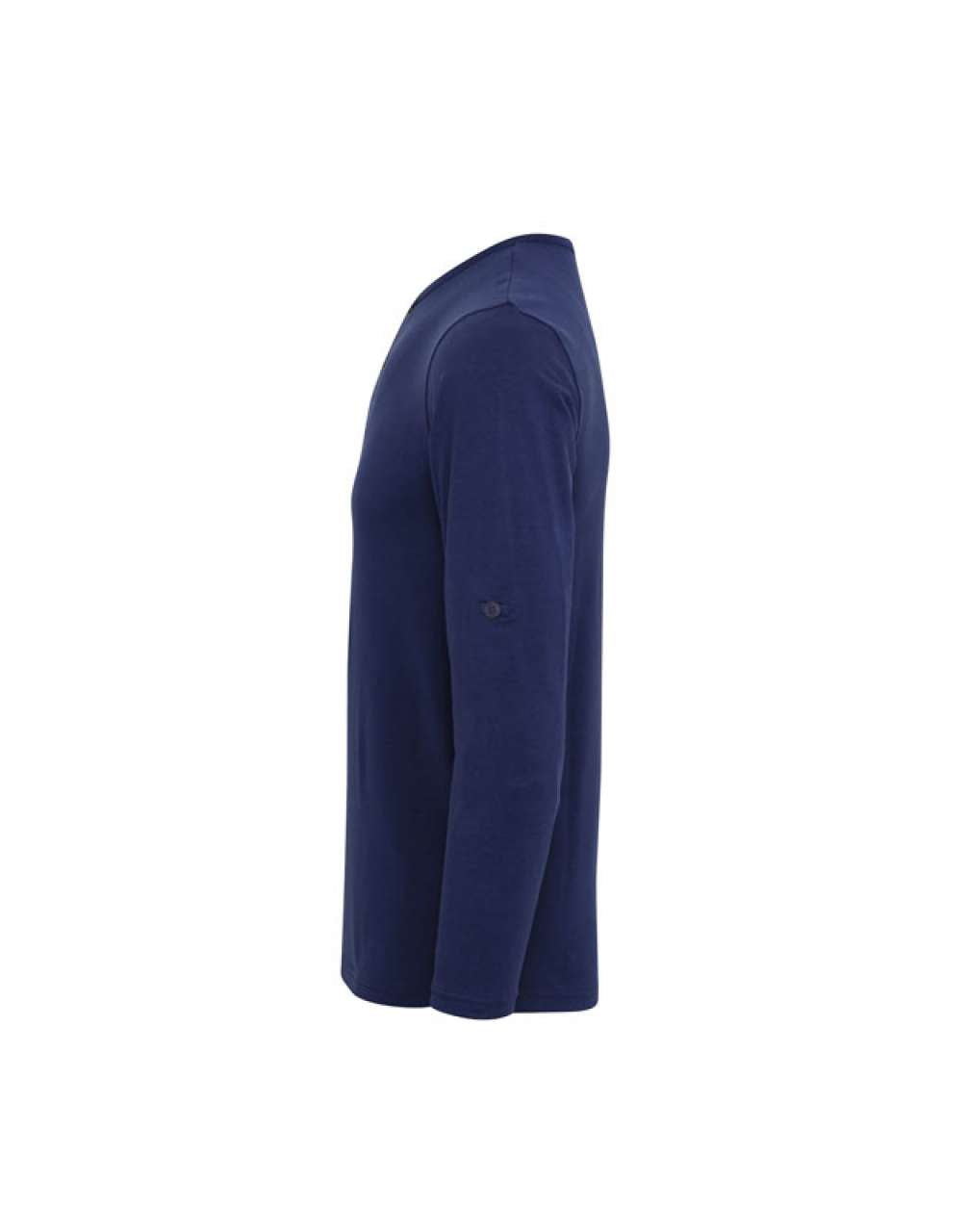 MEN'S LONG JOHN ROLL SLEEVE TEE - Indigo - Additional