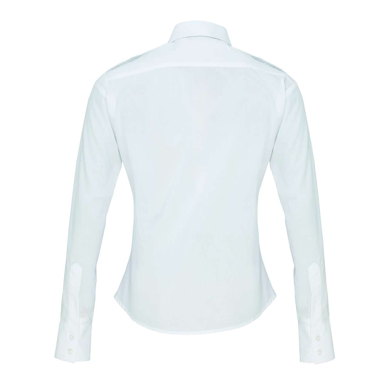 WOMEN'S LONG SLEEVE PILOT SHIRT - White - Additional