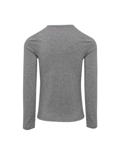WOMEN'S LONG JOHN ROLL SLEEVE TEE - Grey Marl - Main