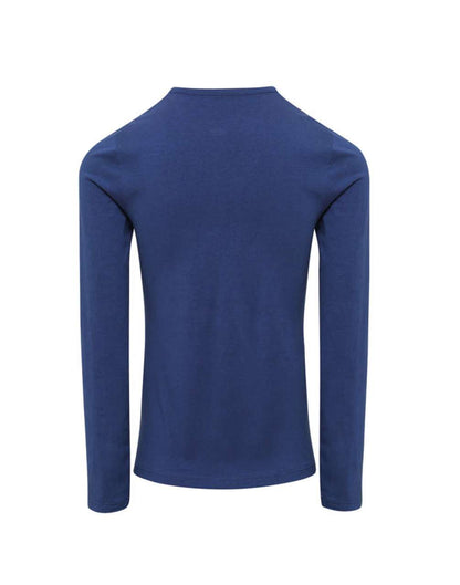 WOMEN'S LONG JOHN ROLL SLEEVE TEE - Indigo - Main