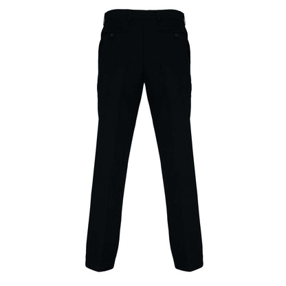 MEN’S TAILORED POLYESTER TROUSERS - Black - Main