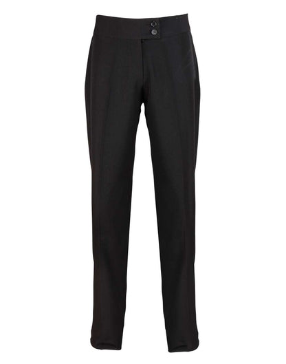 LADIES' 'IRIS' STRAIGHT LEG TROUSERS - Black - Main