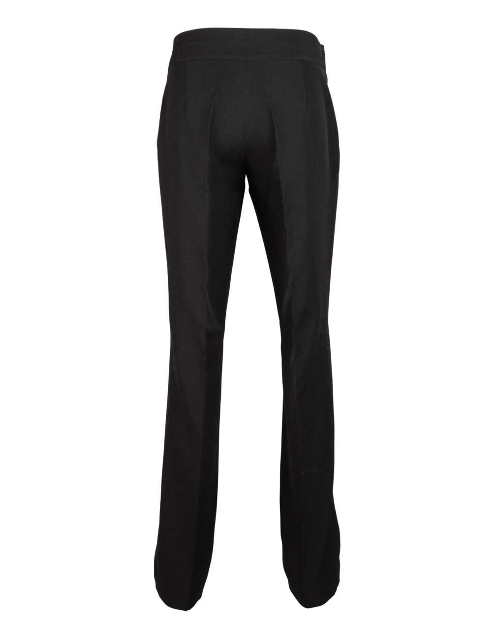 LADIES' 'IRIS' STRAIGHT LEG TROUSERS - Black - Additional
