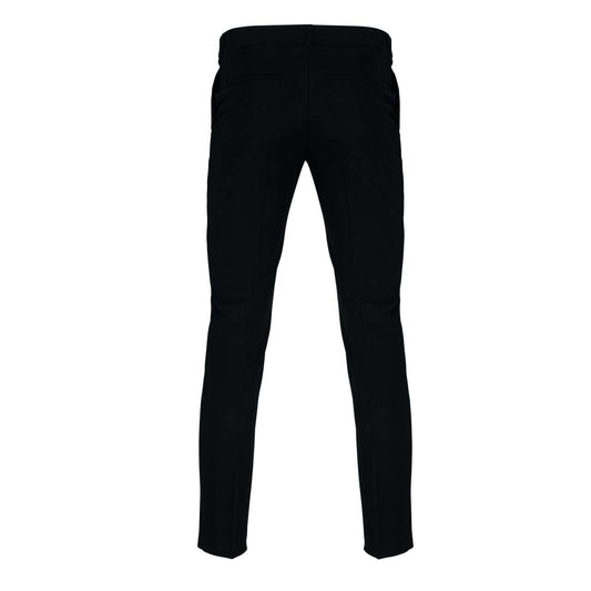 LADIES’ TAPERED LEG TROUSER - Black - Main
