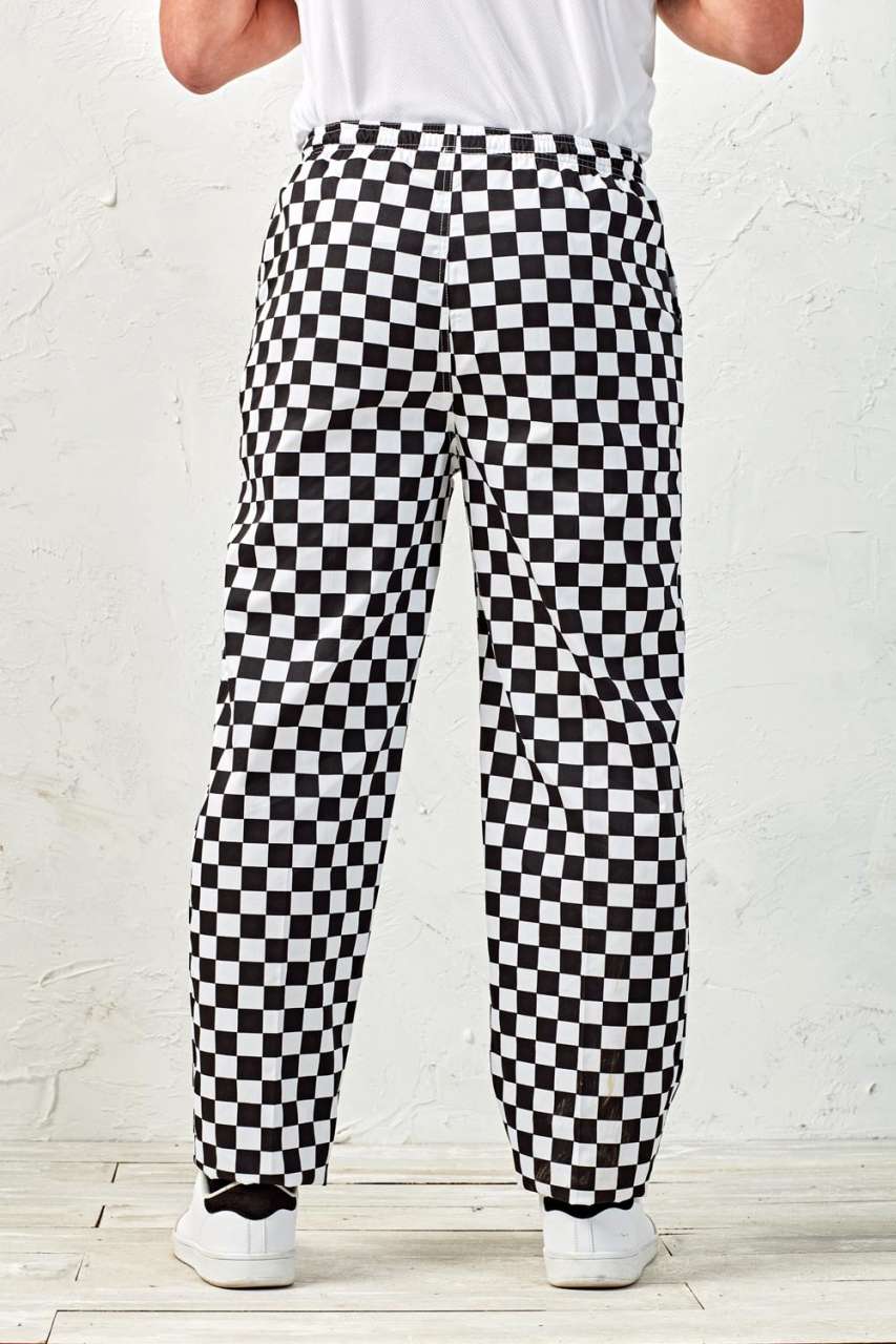 'ESSENTIAL' CHEF'S TROUSERS - Black - Additional