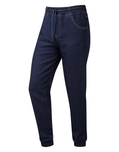ŠÉFKUCHÁRSKE JOGGINGOVÉ NOHAVICE „ARTISAN“ – Indigo Denim