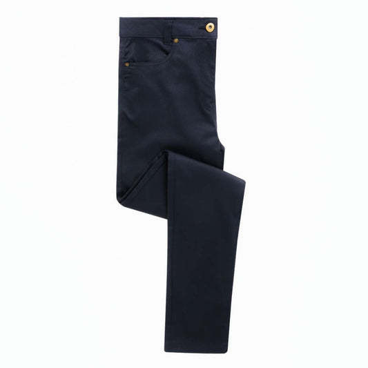 LADIES' PERFORMANCE CHINO JEANS - Navy - Main