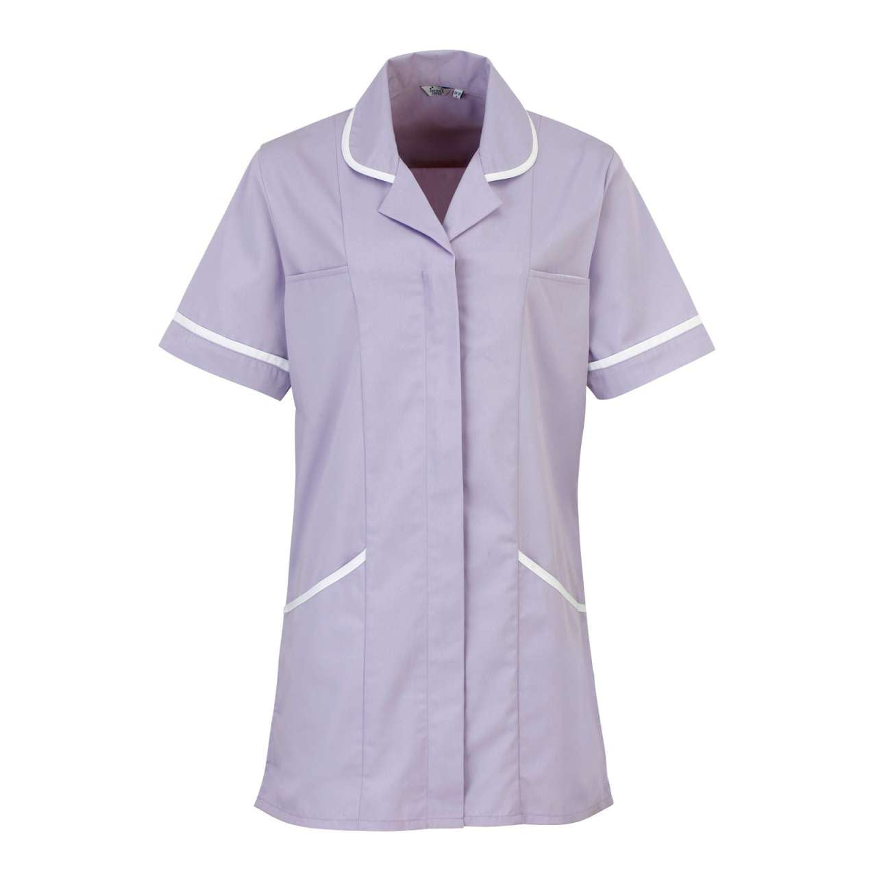 ‘VITALITY’ HEALTHCARE TUNIC - Royal/White - modelimageurl