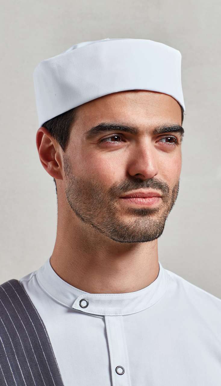 TURN-UP CHEF’S HAT - Black - Model
