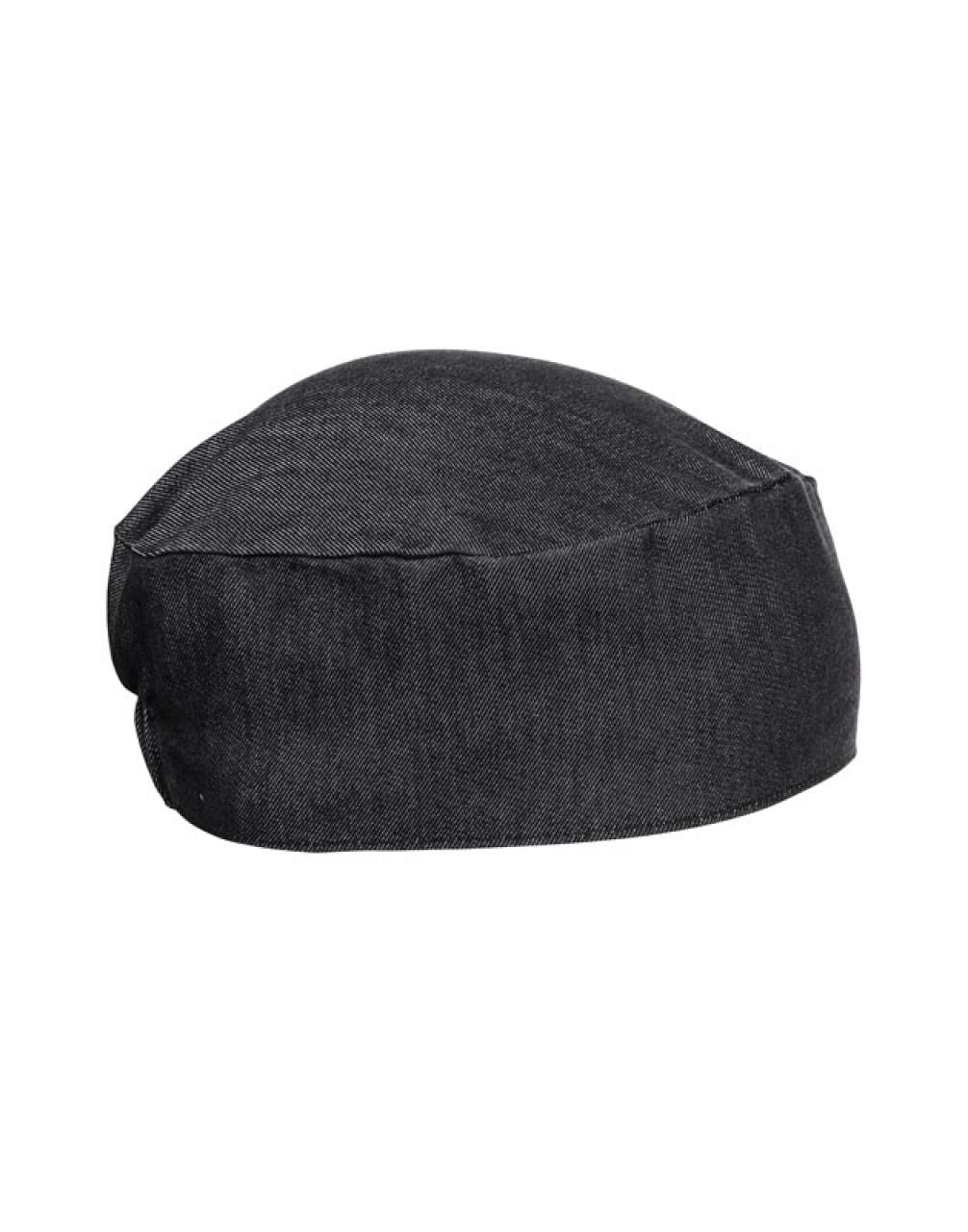 CHEF’S SKULL CAP - Black Denim - Main