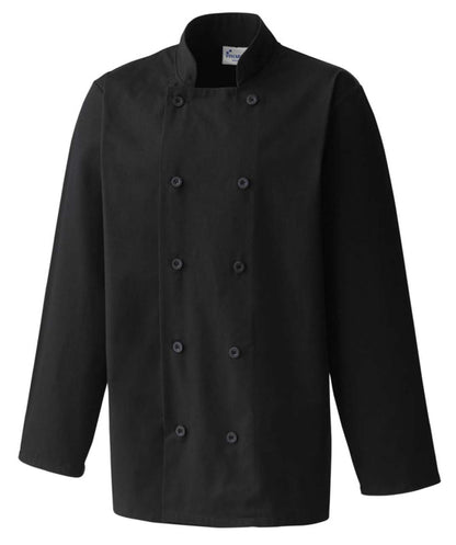 LONG SLEEVE CHEF’S JACKET - Black - Main