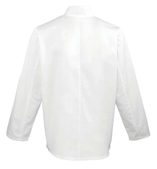 LONG SLEEVE CHEF’S JACKET - White - Main