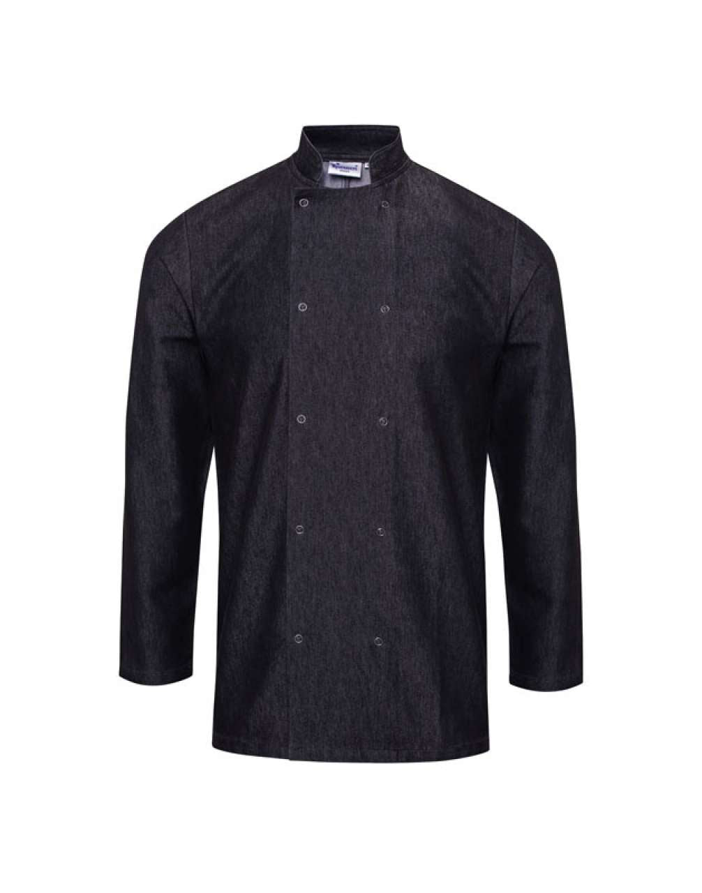 CHEF'S DENIM JACKET - Black Denim - Main