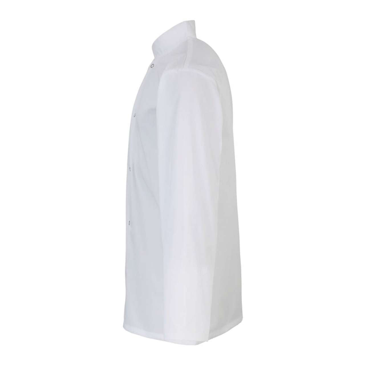 CHEF'S LONG SLEEVE STUD JACKET - White - Main