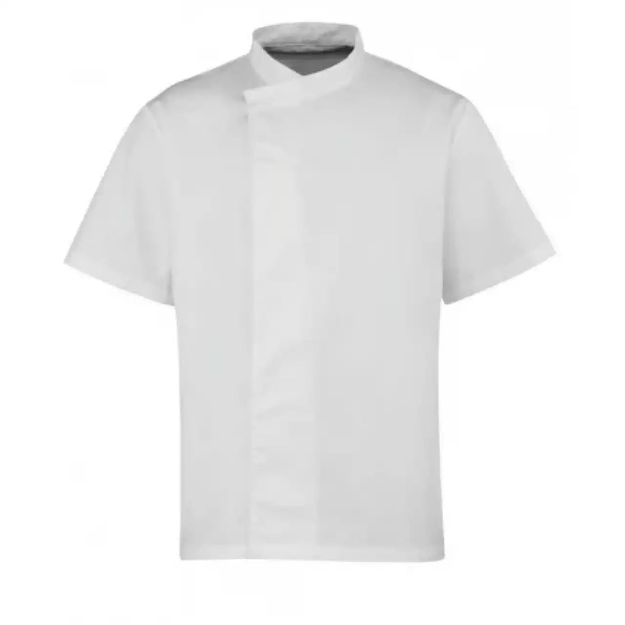 ‘CULINARY’ CHEF’S SHORT SLEEVE PULL ON TUNIC - White - Model