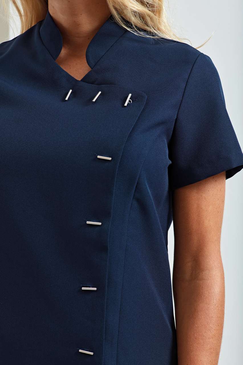 ‘ORCHID’ BEAUTY AND SPA TUNIC - Sapphire - Additional