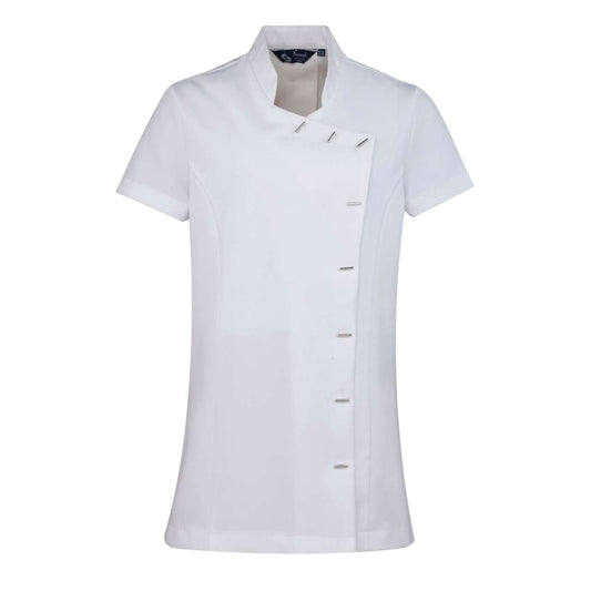 ‘ORCHID’ BEAUTY AND SPA TUNIC - White - Main