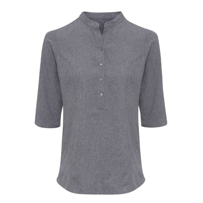 VERBENA BEAUTY & SPA TUNIC - Grey Heather - colorimageurl