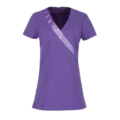 ‘ROSE’ BEAUTY AND SPA TUNIC - Purple - Main