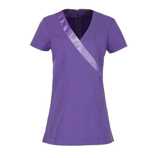 ‘ROSE’ BEAUTY AND SPA TUNIC - Purple - Main