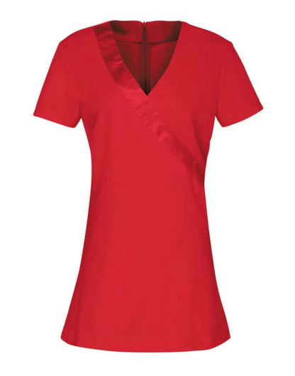‘ROSE’ BEAUTY AND SPA TUNIC - Strawberry Red - Main