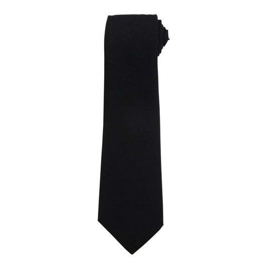 PLAIN WORK TIE - Black - Main