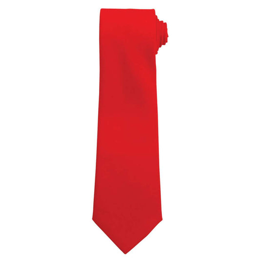 PLAIN WORK TIE - Red - Main