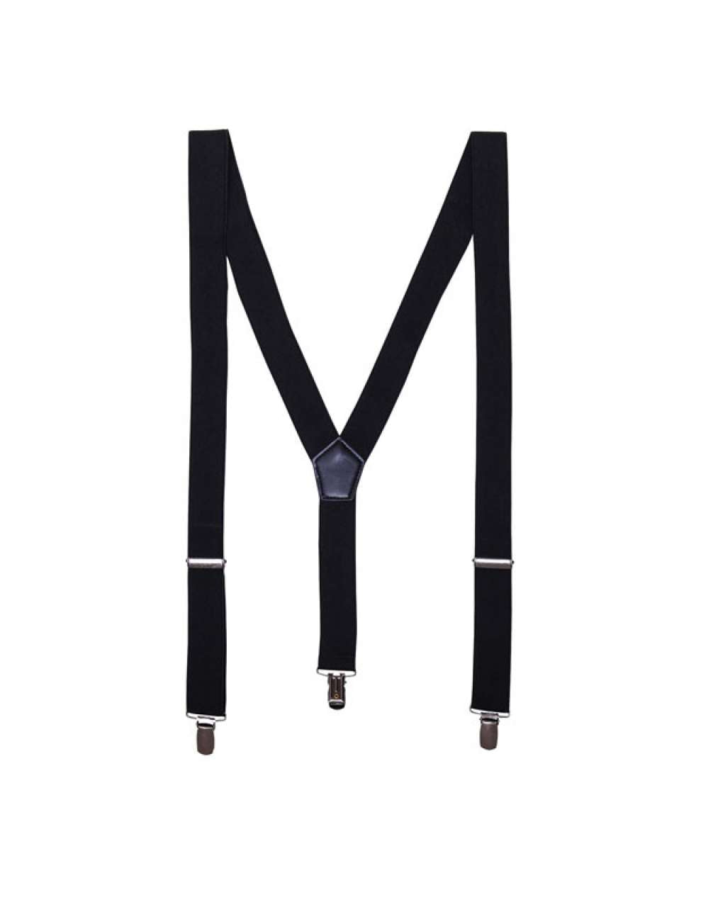 CLIP-ON TROUSER BRACES/SUSPENDERS - Black - Main
