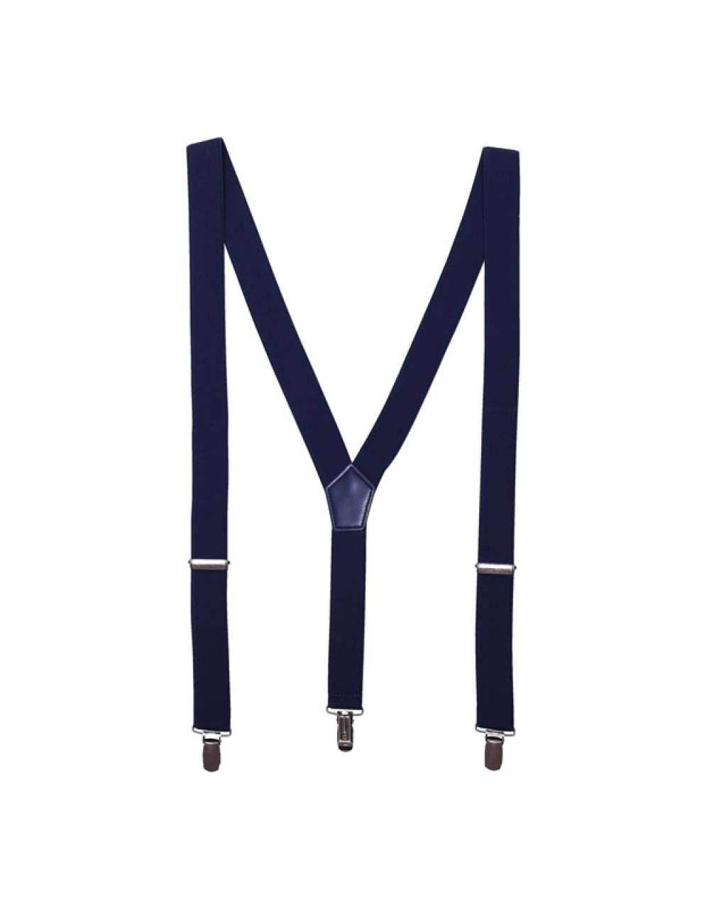 CLIP-ON TROUSER BRACES/SUSPENDERS - Navy - Main
