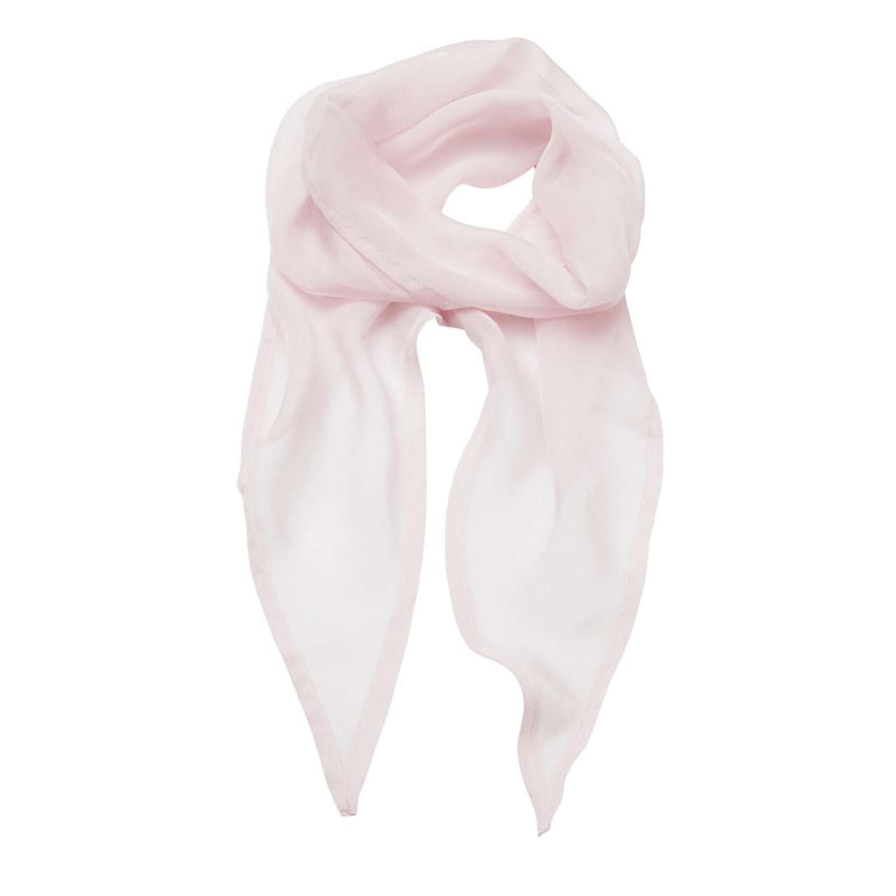 'COLOURS COLLECTION' PLAIN CHIFFON SCARF - Pink - Main