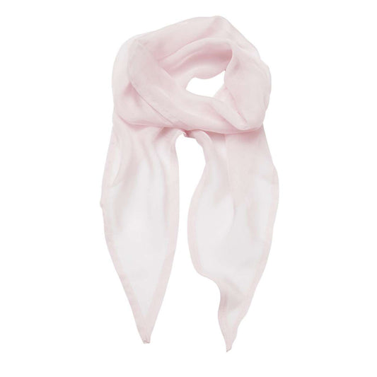 'COLOURS COLLECTION' PLAIN CHIFFON SCARF - Pink - Main