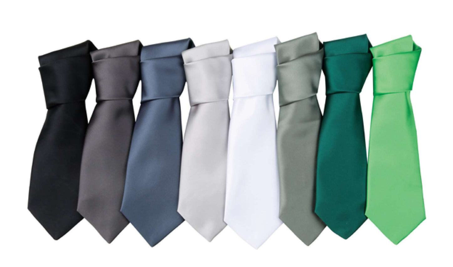 'COLOURS COLLECTION' SATIN TIE - Purple - Additional